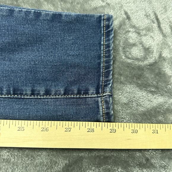 Levi's Slimming Skinny Jeans Women's 29 Blue High Rise Denim Pants Cowboy - Picture 12 of 13